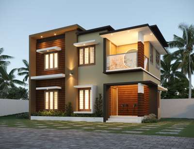 Exterior, Lighting Designs by Architect Jamsheer K K, Kozhikode | Kolo