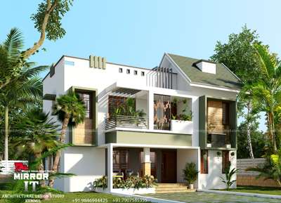 Exterior Designs by Architect Akshay Prathap, Thiruvananthapuram | Kolo