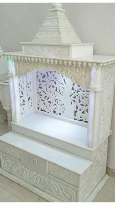 Prayer Room, Storage Designs by Building Supplies Saddam Rander, Nagaur | Kolo