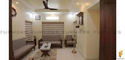 Ceiling, Furniture, Lighting, Living, Table Designs by Contractor Nithin ps, Pathanamthitta | Kolo