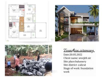 Exterior, Plans Designs by Civil Engineer AJAY KUMAR VP, Malappuram | Kolo