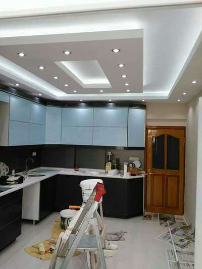 Ceiling, Lighting, Kitchen, Storage Designs by Building Supplies MSM interior , Noida | Kolo