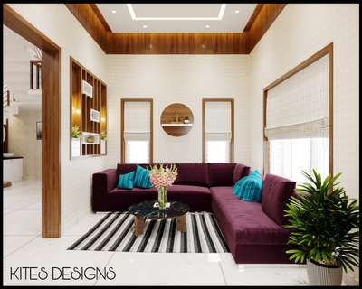 Ceiling, Furniture, Lighting, Living, Table Designs by Interior Designer ABIMANYU M U, Thrissur | Kolo