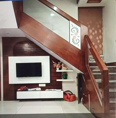 Living, Storage, Staircase Designs by Carpenter Bhagwati Interiors, Jaipur | Kolo