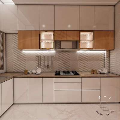 Kitchen, Lighting, Storage Designs by Carpenter Rihan Saifi Rihan Saifi, Ghaziabad | Kolo
