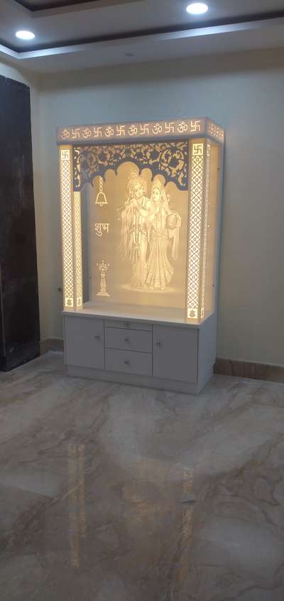 Prayer Room Designs by Contractor Afjal  Corian fabricator, Ghaziabad | Kolo