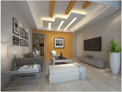 Ceiling, Furniture, Living, Lighting, Table, Storage Designs by Painting Works ajay jadon, Indore | Kolo