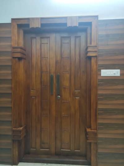 Door Designs by Carpenter Sanjeev pclr, Thiruvananthapuram | Kolo