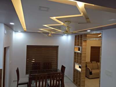 Dining, Ceiling, Storage, Living Designs by Interior Designer shelbin  kv, Ernakulam | Kolo