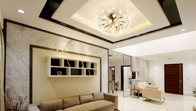 Ceiling, Furniture, Lighting, Living, Storage, Table Designs by Architect VINYASA HOMES, Indore | Kolo