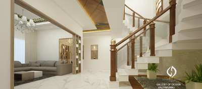 Staircase Designs by Architect ഡിസൈൻ  ഗാല്ലറി , Malappuram | Kolo