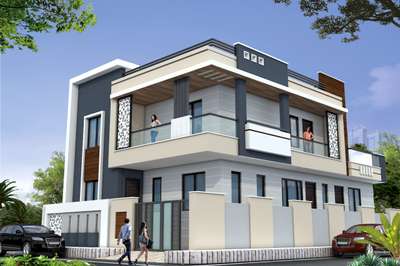 Exterior Designs by Civil Engineer Samyak construction, Jaipur | Kolo