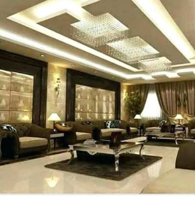 Furniture, Lighting, Living, Ceiling, Table Designs by Contractor faiz saifi, Ghaziabad | Kolo