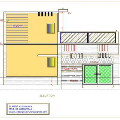 Plans Designs by Civil Engineer Er Arpit Kushwaha, Bhopal | Kolo