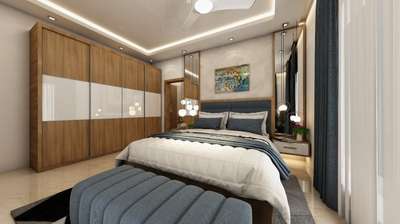 Furniture, Bedroom, Ceiling, Lighting, Storage Designs by Interior Designer azed interiors , Kasaragod | Kolo