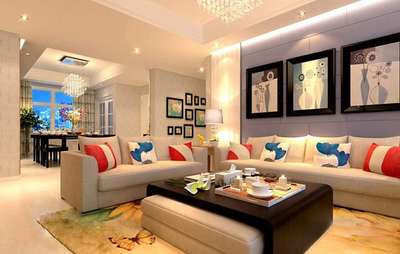 Furniture, Lighting, Living, Table Designs by Contractor Coluar Decoretar Sharma Painter Indore, Indore | Kolo