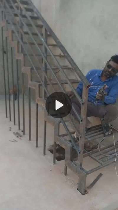Staircase Designs by Fabrication & Welding Ansar Husain, Ujjain | Kolo