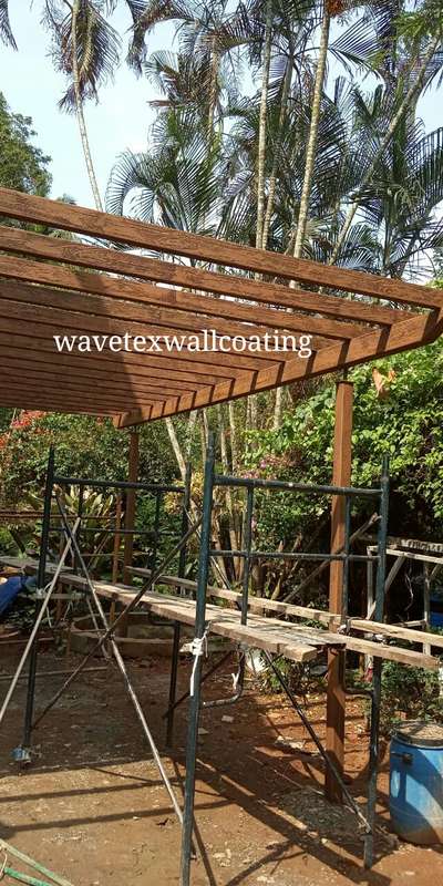 Outdoor, Roof Designs by Painting Works WAVETEX Wavetex wallcoating, Ernakulam | Kolo