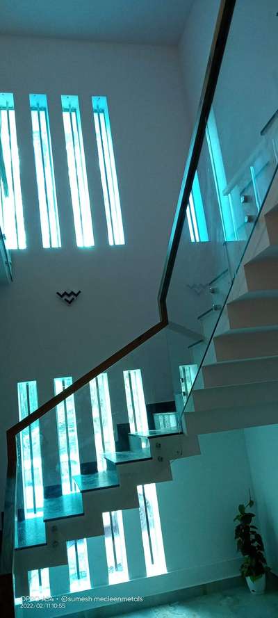 Staircase Designs by Fabrication & Welding Maneesh Ps, Kottayam | Kolo