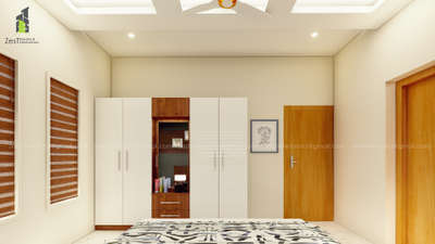 Furniture, Storage, Bedroom, Door Designs by 3D & CAD Justin  Joseph , Thrissur | Kolo