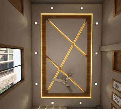 Ceiling, Lighting Designs by Contractor Ravi Chittoda, Indore | Kolo