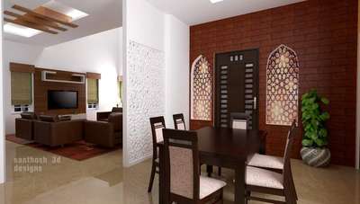 Dining, Living, Furniture Designs by 3D & CAD Santhosh  mathew , Pathanamthitta | Kolo