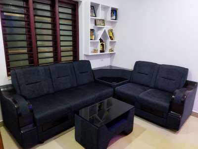 Living, Furniture, Table, Window, Storage Designs by Interior Designer home decor interiors interiors, Thrissur | Kolo