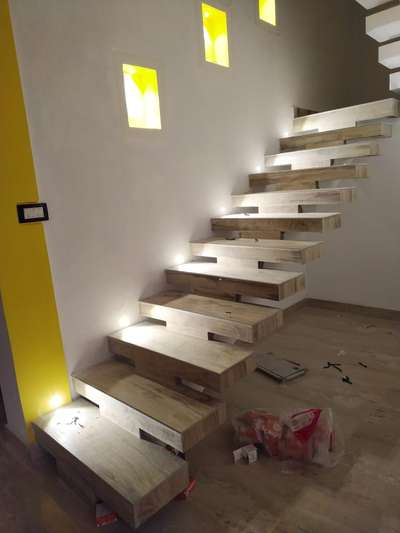 Staircase Designs by Contractor Haris H, Kasaragod | Kolo