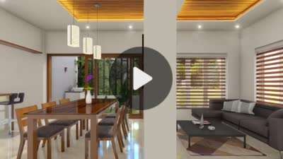 Living, Furniture, Ceiling, Kitchen, Staircase, Home Decor Designs by Architect morrow home designs , Thiruvananthapuram | Kolo