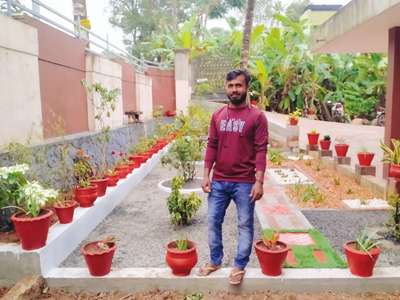 Outdoor Designs by Gardening & Landscaping Nisha Bibin, Alappuzha | Kolo