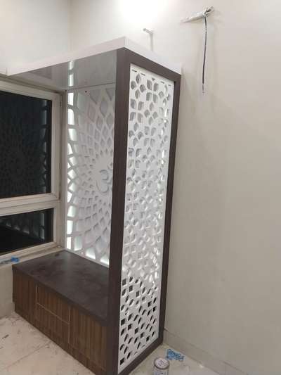 Prayer Room Designs by Contractor Rajesh Jagda, Faridabad | Kolo