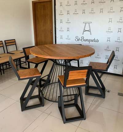 Dining, Furniture, Table Designs by Fabrication & Welding Zarrar khan fabrication Welder, Delhi | Kolo