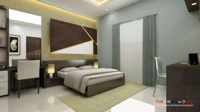 Furniture, Lighting, Storage, Bedroom Designs by Architect Muhammed Nizam, Ernakulam | Kolo