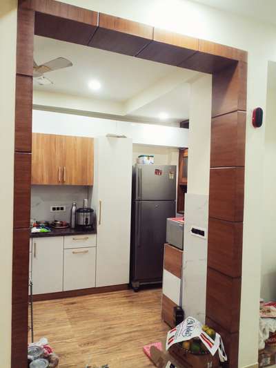 Kitchen, Storage Designs by Home Owner Nausad Carpenter, Faridabad | Kolo