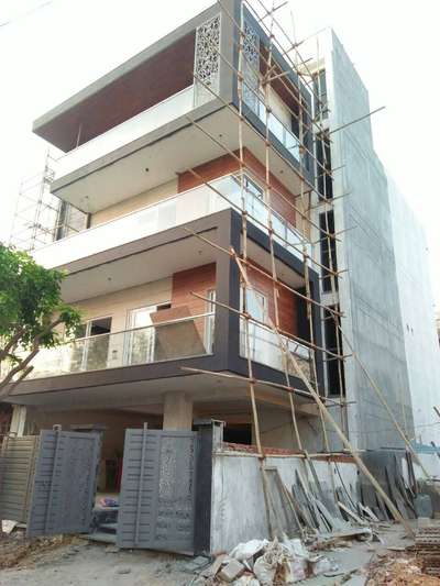 Exterior Designs by Contractor truevalue construction , Delhi | Kolo