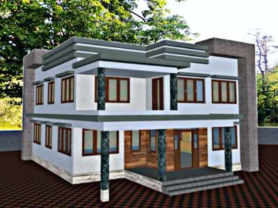 Exterior Designs by Contractor HEAVEN  DESIGNS, Kozhikode | Kolo