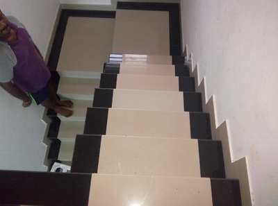 Staircase Designs by Contractor Saji , Kozhikode | Kolo