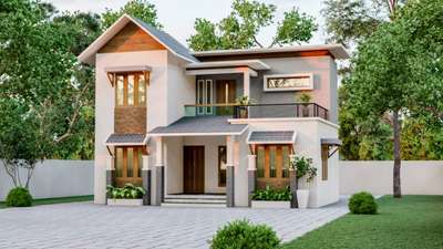 Exterior Designs by Contractor shafi  Sadan, Malappuram | Kolo