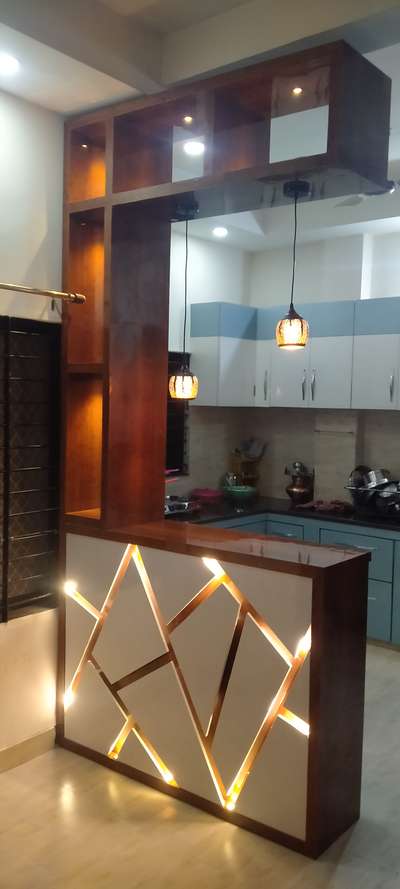 Lighting, Kitchen, Storage Designs by Carpenter sanjay sharma, Ujjain | Kolo