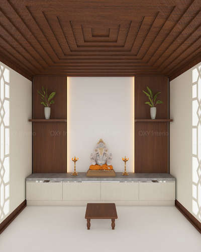Prayer Room, Storage Designs by Building Supplies OXY INTERIO, Ernakulam | Kolo