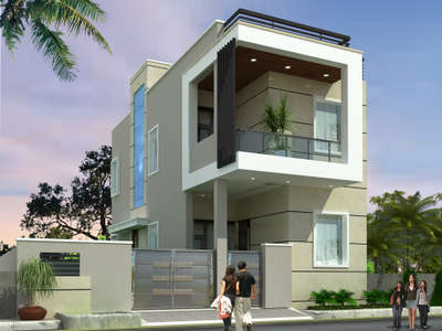 Exterior Designs by 3D & CAD ayush  gupta, Jaipur | Kolo