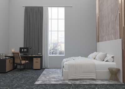 Bedroom, Furniture Designs by 3D & CAD Chirag K, Kozhikode | Kolo