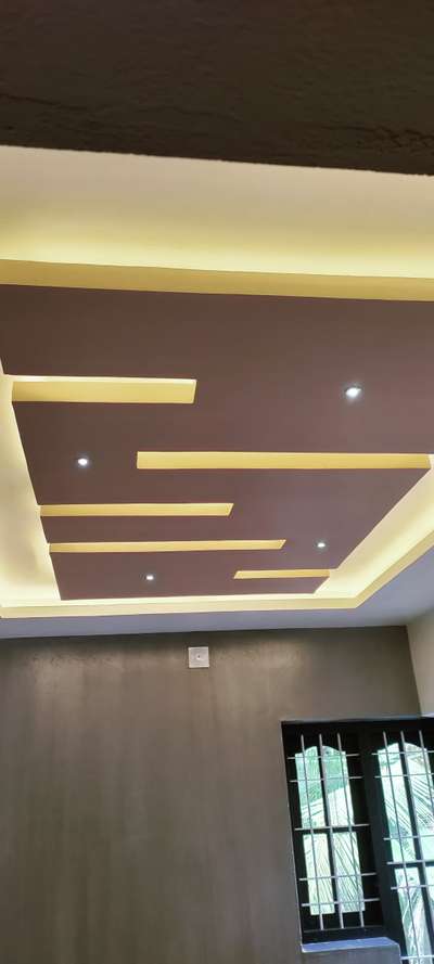 Ceiling, Lighting, Wall, Window Designs by Contractor Gyps Top  Gypsum solution , Thrissur | Kolo
