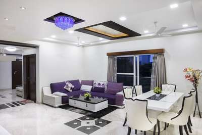 Ceiling, Furniture, Lighting, Living, Table Designs by Interior Designer Interior  Dreams , Delhi | Kolo