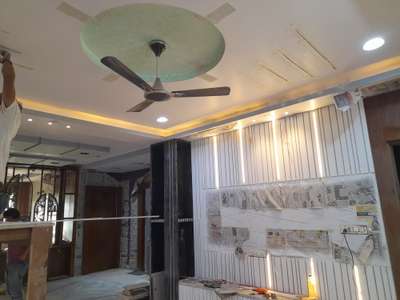 Ceiling, Lighting, Wall Designs by Contractor SKI Construction Homes  Prabhakar Shukla , Udaipur | Kolo