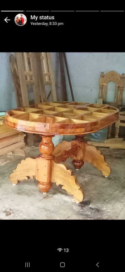 Table Designs by Carpenter bijukumar bijukumar, Thiruvananthapuram | Kolo