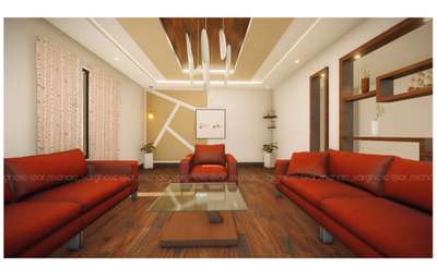 Ceiling, Lighting, Living, Furniture, Table Designs by Architect Michale varghese, Kottayam | Kolo