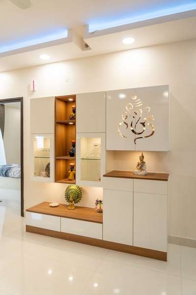 Lighting, Storage, Prayer Room Designs by Interior Designer weATinterior Design studio , Gautam Buddh Nagar | Kolo