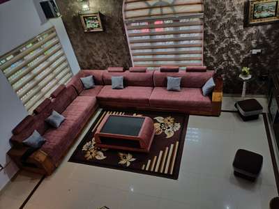 Lighting, Living, Furniture, Table, Window Designs by Interior Designer Ajay Kumar, Kasaragod | Kolo