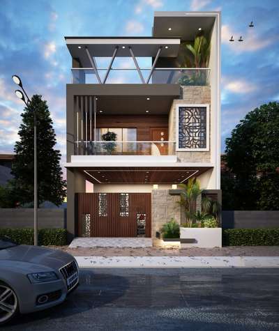 Exterior Designs by Architect salman narvari, Indore | Kolo